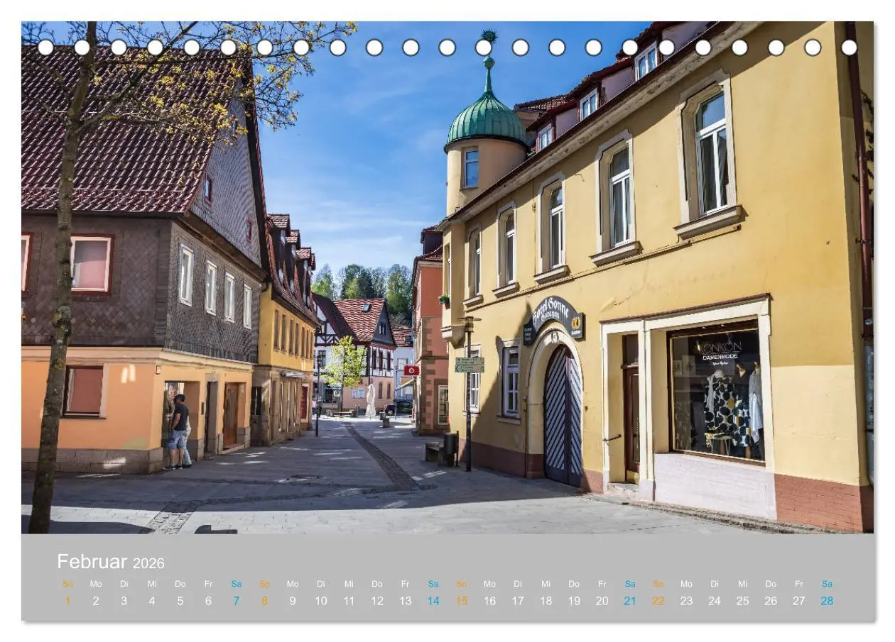 Bild: 9783457796498 | Kronach - drei Flüsse und eine Festung (Tischkalender 2026 DIN A5...