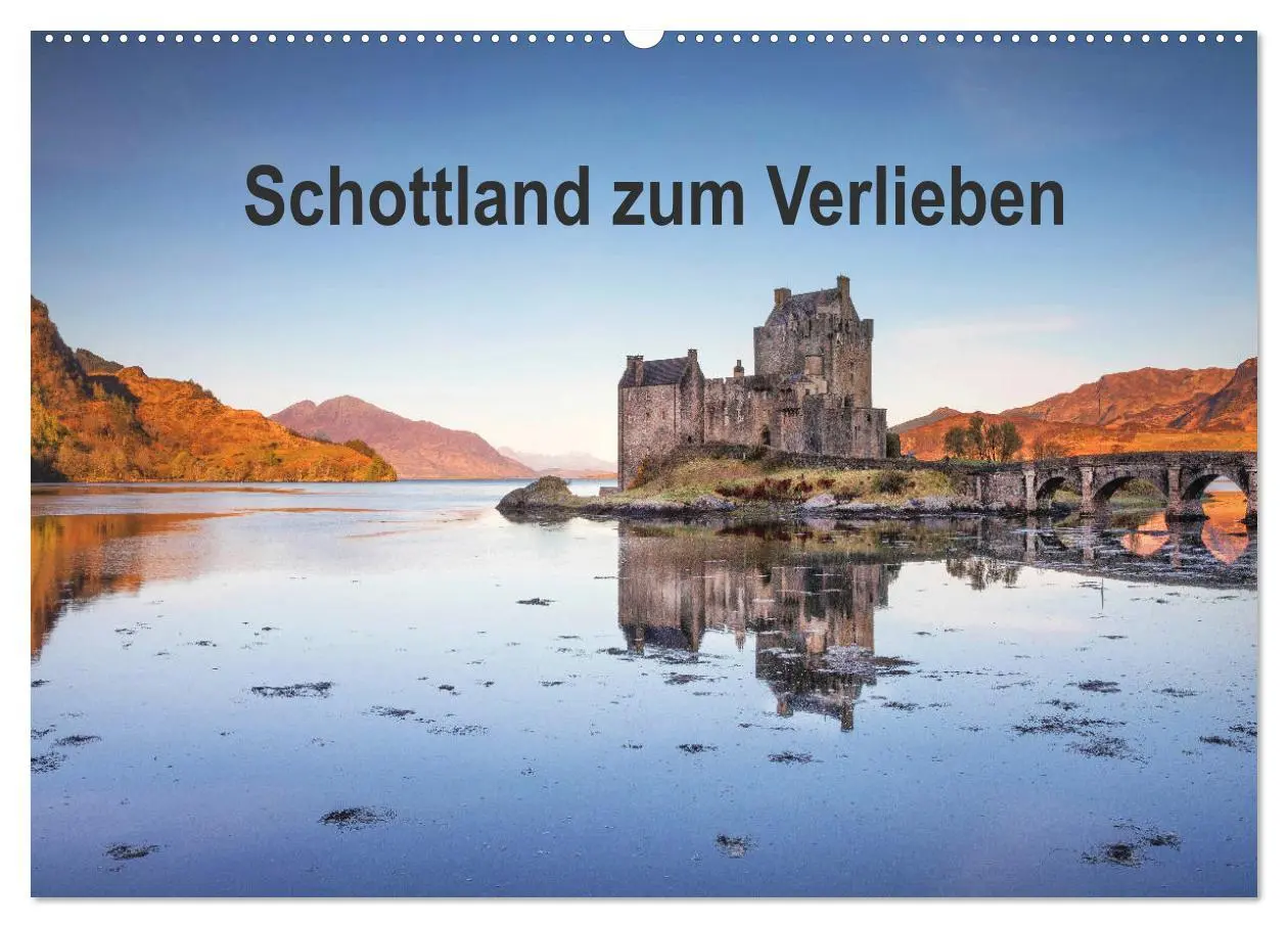 Cover: 9783457936498 | Schottland zum Verlieben (Wandkalender 2026 DIN A2 quer), CALVENDO...