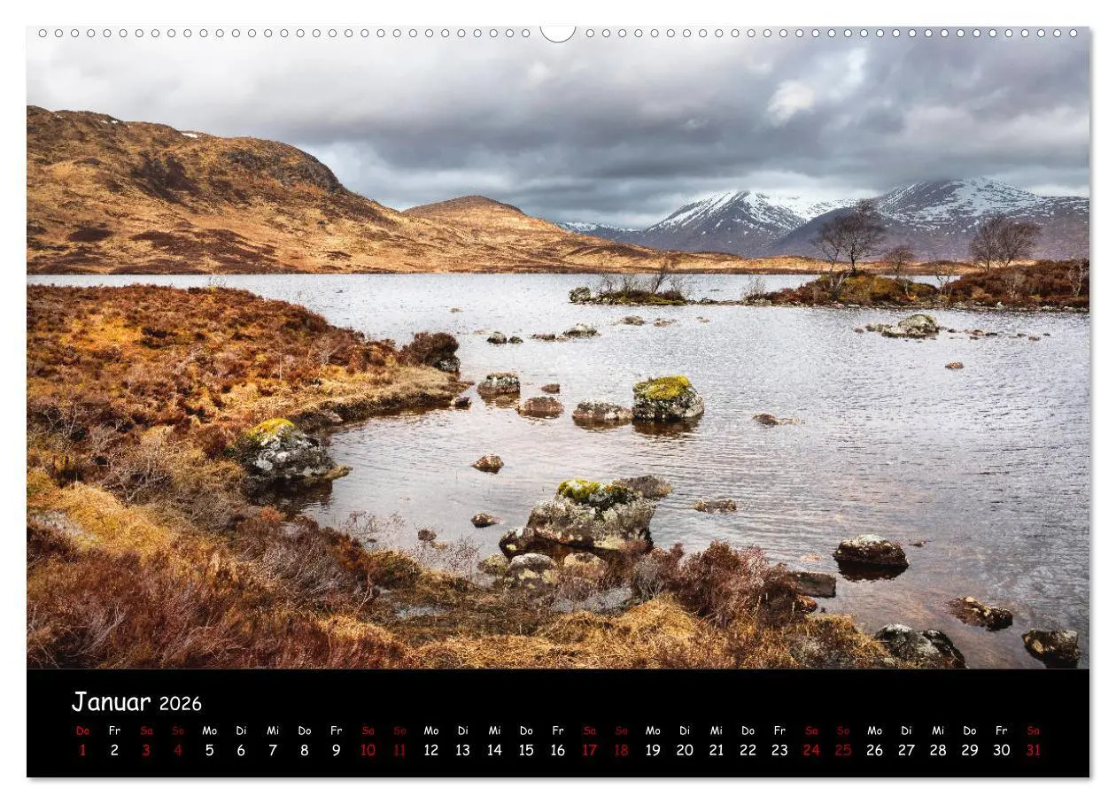 Bild: 9783457936498 | Schottland zum Verlieben (Wandkalender 2026 DIN A2 quer), CALVENDO...