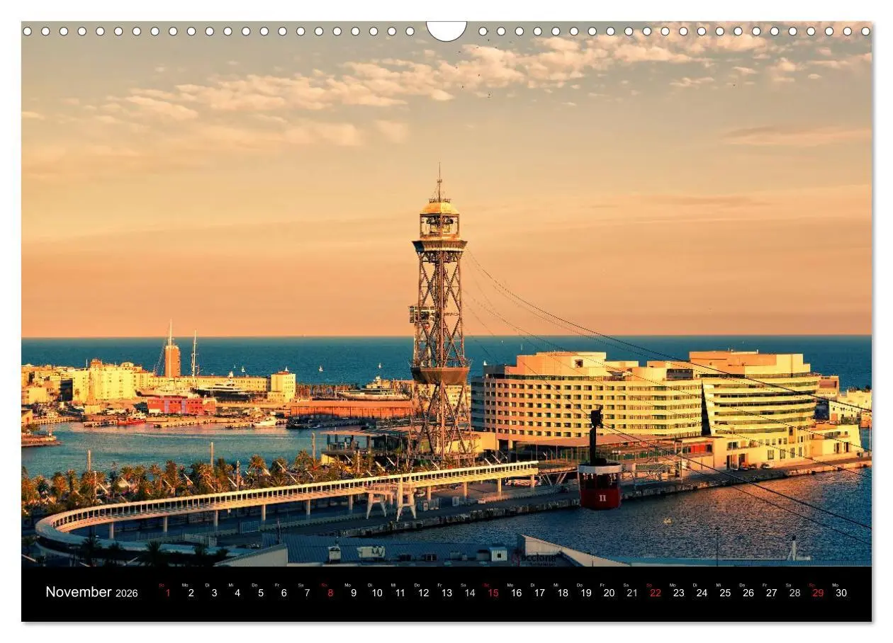 Bild: 9783516196498 | Barcelona - Stadtansichten (Wandkalender 2026 DIN A3 quer),...