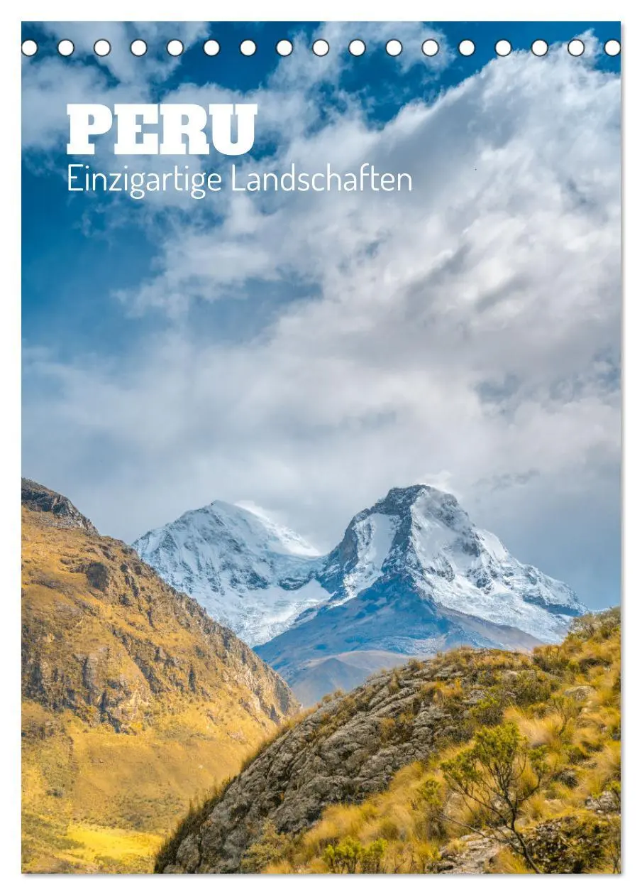 Cover: 9783516336498 | Peru - Einzigartige Landschaften (Tischkalender 2026 DIN A5 hoch),...