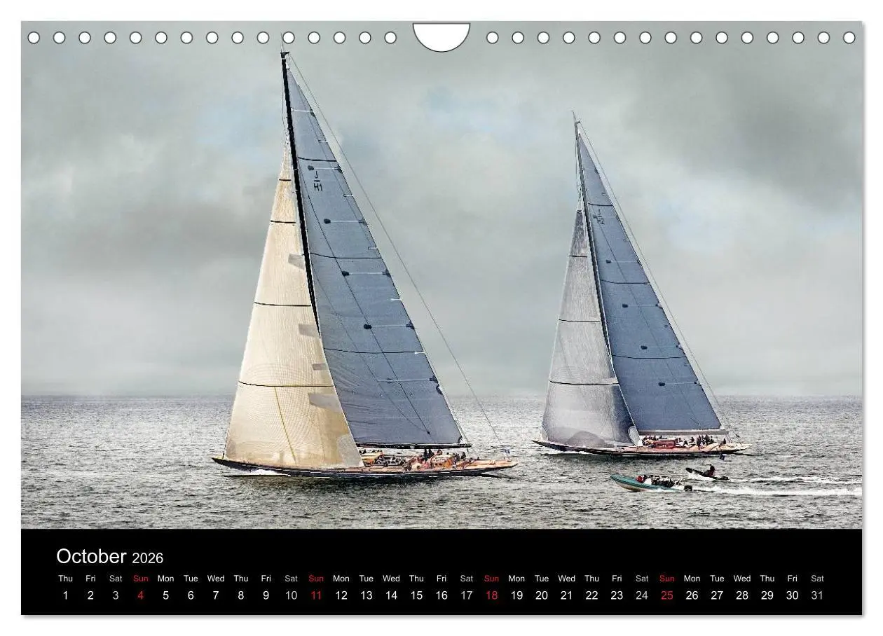 Bild: 9783516576498 | The Beauty of Sailing (Wall Calendar 2026 DIN A4 landscape),...