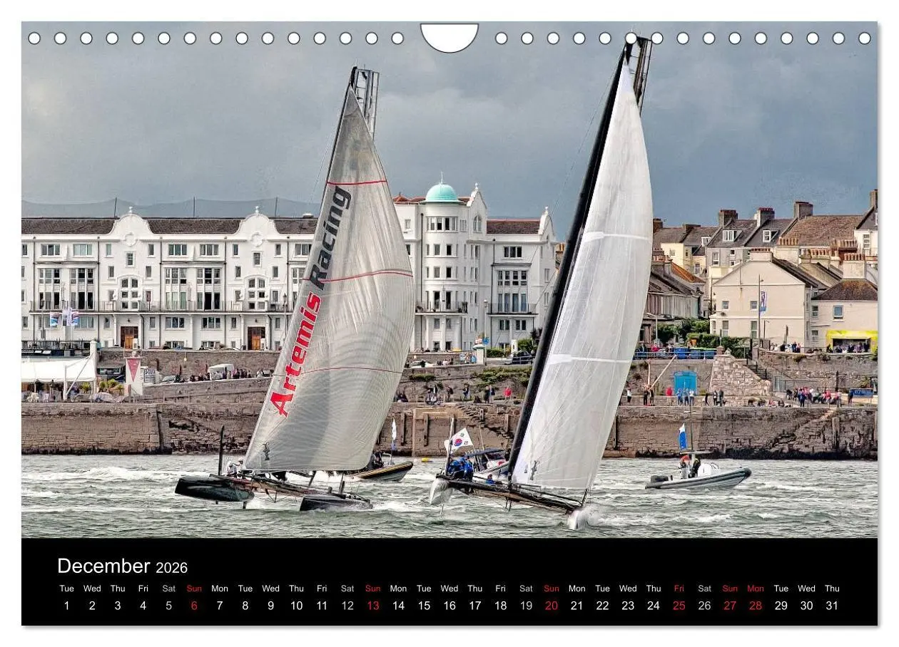 Bild: 9783516576498 | The Beauty of Sailing (Wall Calendar 2026 DIN A4 landscape),...