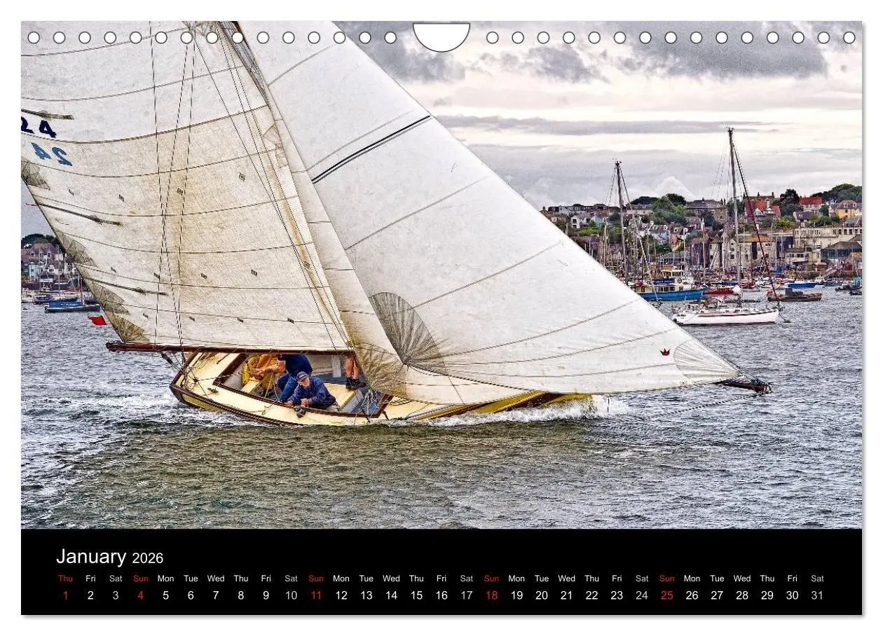Bild: 9783516576498 | The Beauty of Sailing (Wall Calendar 2026 DIN A4 landscape),...
