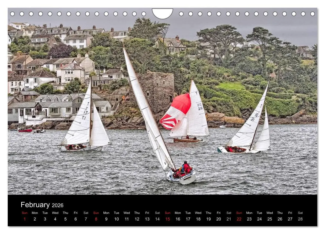 Bild: 9783516576498 | The Beauty of Sailing (Wall Calendar 2026 DIN A4 landscape),...