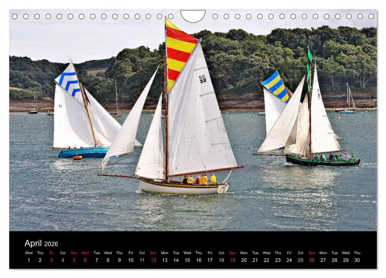 Bild: 9783516576498 | The Beauty of Sailing (Wall Calendar 2026 DIN A4 landscape),...