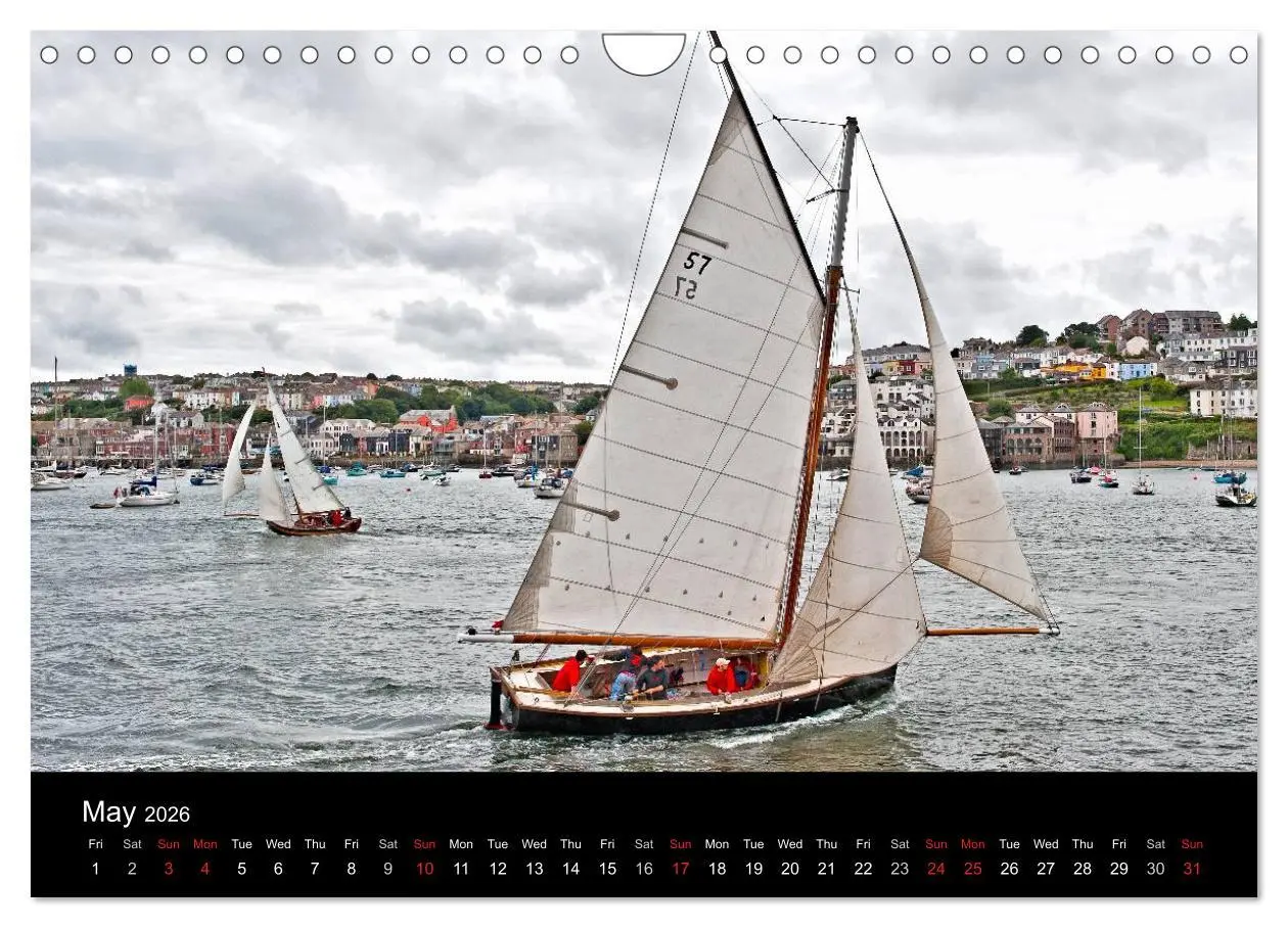 Bild: 9783516576498 | The Beauty of Sailing (Wall Calendar 2026 DIN A4 landscape),...