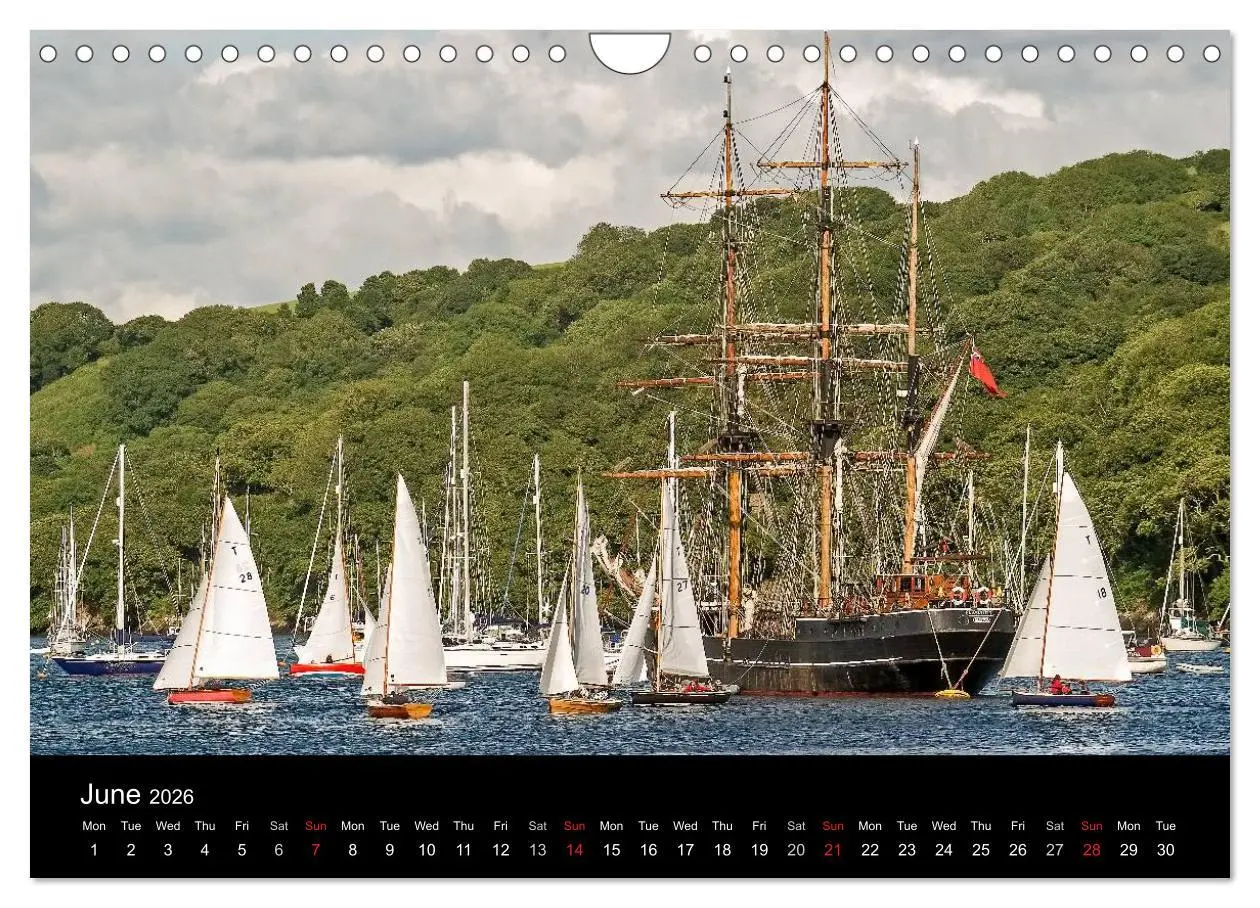 Bild: 9783516576498 | The Beauty of Sailing (Wall Calendar 2026 DIN A4 landscape),...