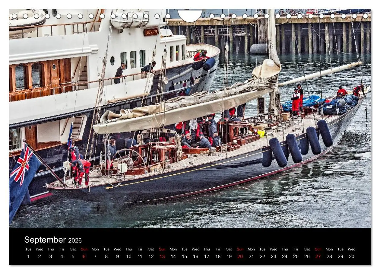 Bild: 9783516576498 | The Beauty of Sailing (Wall Calendar 2026 DIN A4 landscape),...