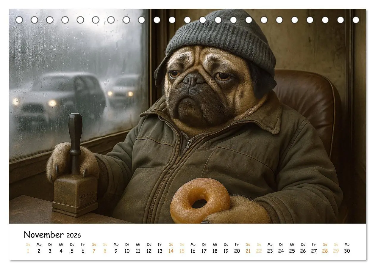 Bild: 9783516646498 | Dienst nach Vorschrift (Tischkalender 2026 DIN A5 quer), CALVENDO...