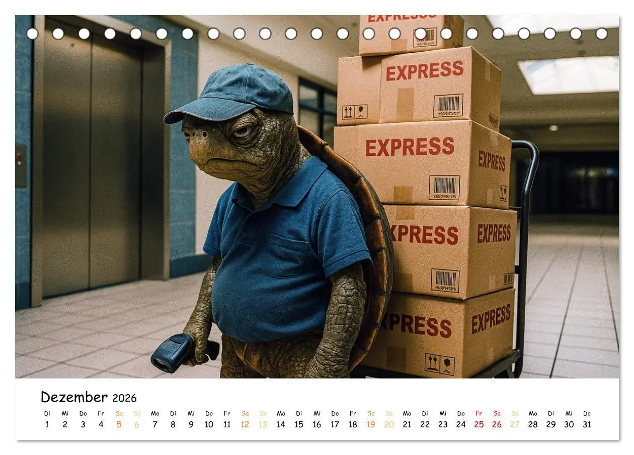 Bild: 9783516646498 | Dienst nach Vorschrift (Tischkalender 2026 DIN A5 quer), CALVENDO...