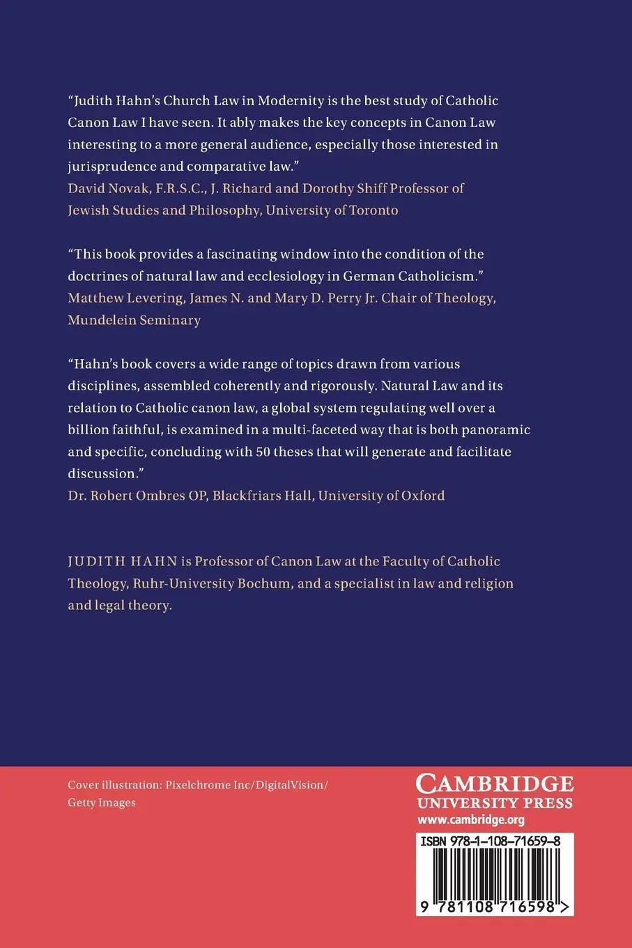 Rückseite: 9781108716598 | Church Law in Modernity | Judith Hahn | Taschenbuch | Englisch | 2022