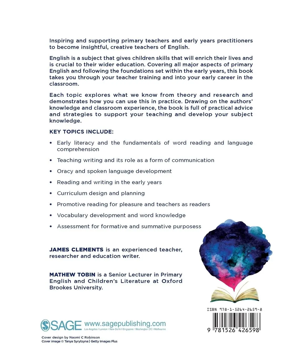 Rückseite: 9781526426598 | Understanding and Teaching Primary English | Theory Into Practice