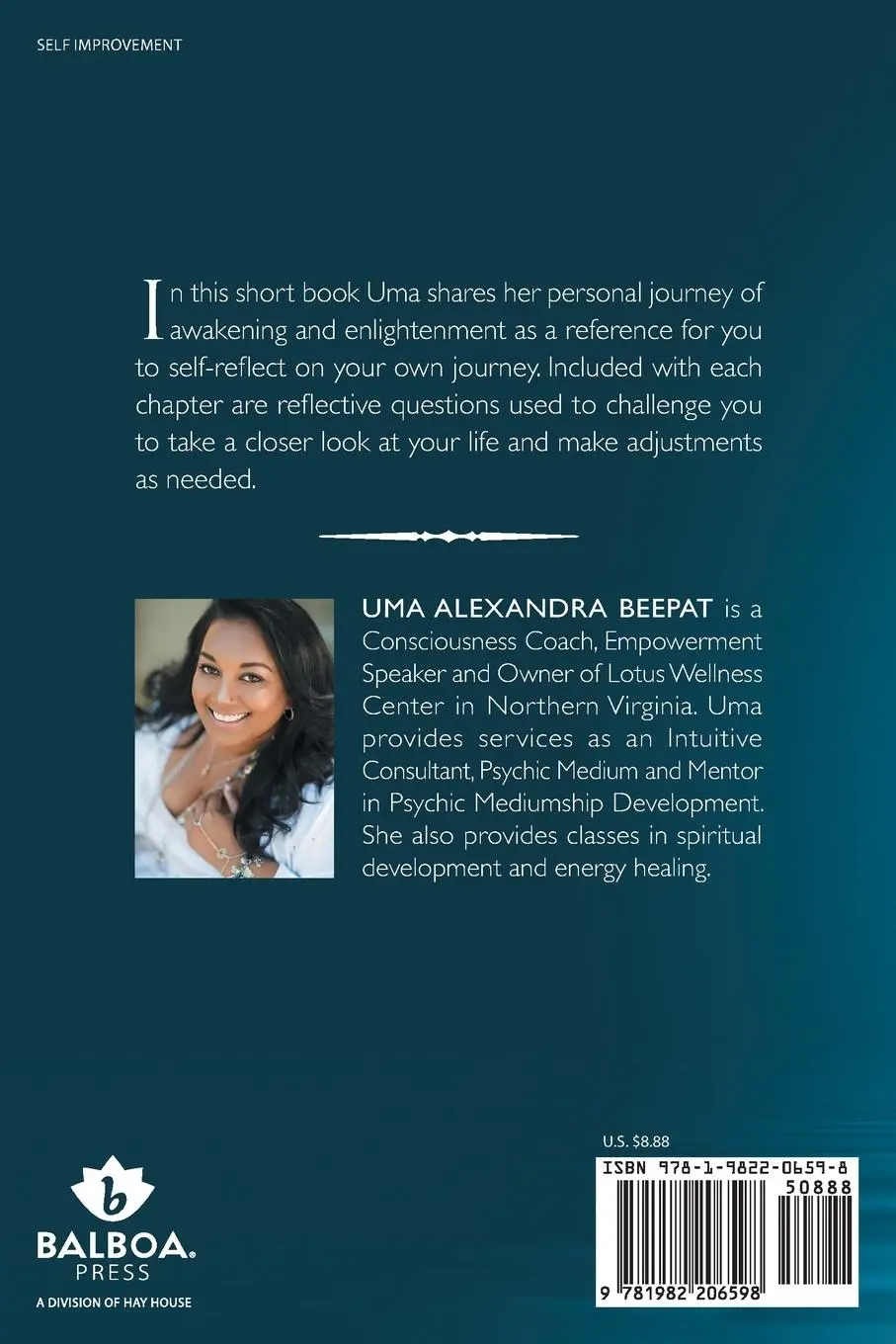 Rückseite: 9781982206598 | The Awakened Life | Uma Alexandra Beepat | Taschenbuch | Englisch