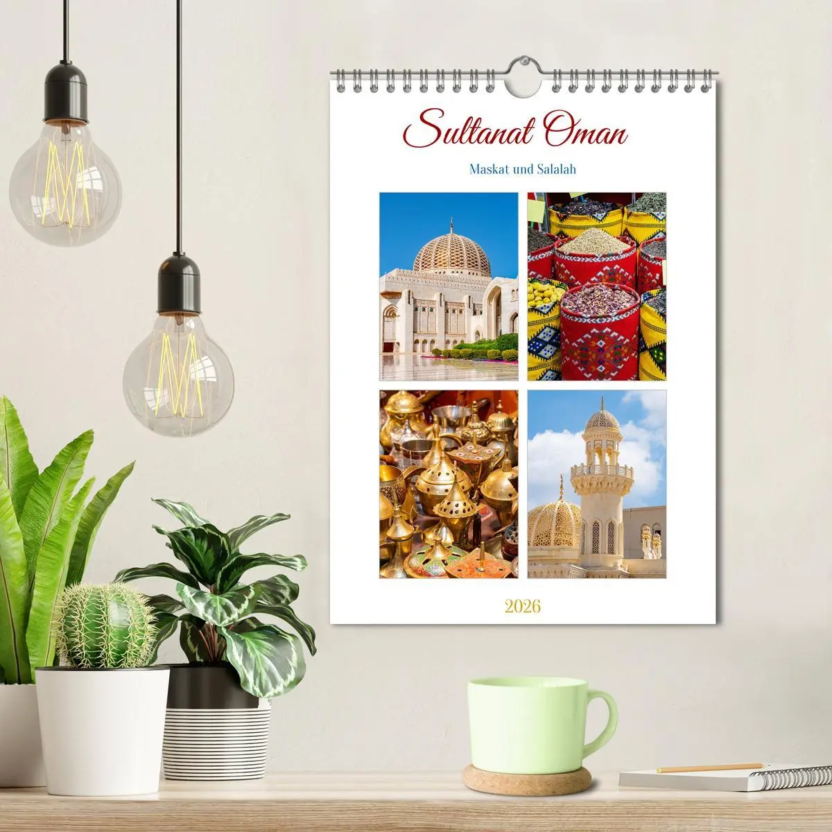 Bild: 9783516326598 | Sultanat Oman - Maskat und Salalah (Wandkalender 2026 DIN A4 hoch),...