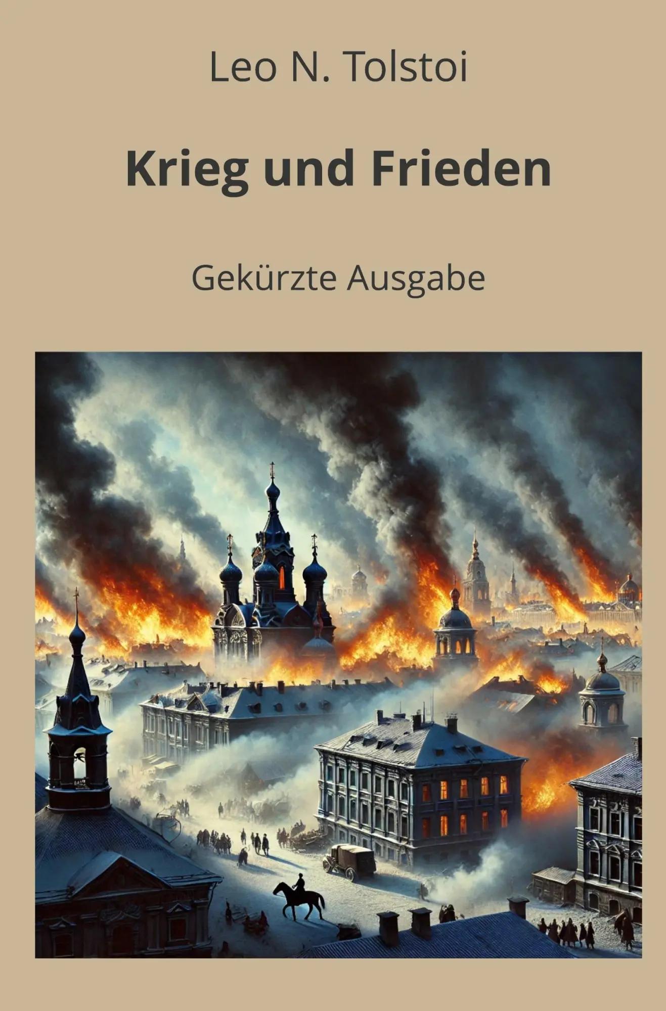 Cover: 9783819436598 | Krieg und Frieden - Gekürzt | Gekürzte Ausgabe | Leo N. Tolstoi | Buch