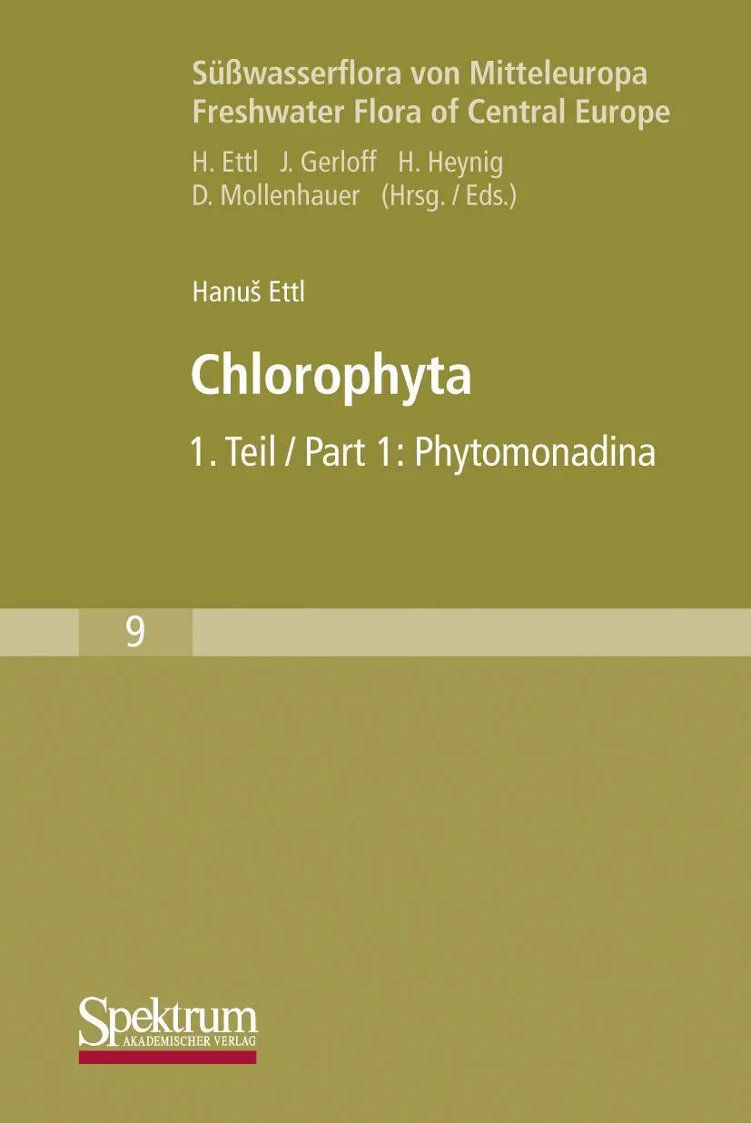 Cover: 9783827426598 | Süßwasserflora von Mitteleuropa, Bd. 09: Chlorophyta I: Phytomonadina