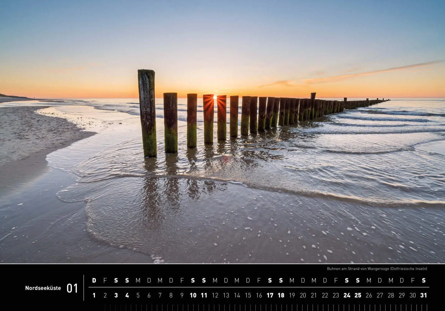 Bild: 9783968556598 | Nordseeküste Premiumkalender 2026 | Christian Bäck | Kalender | 2026
