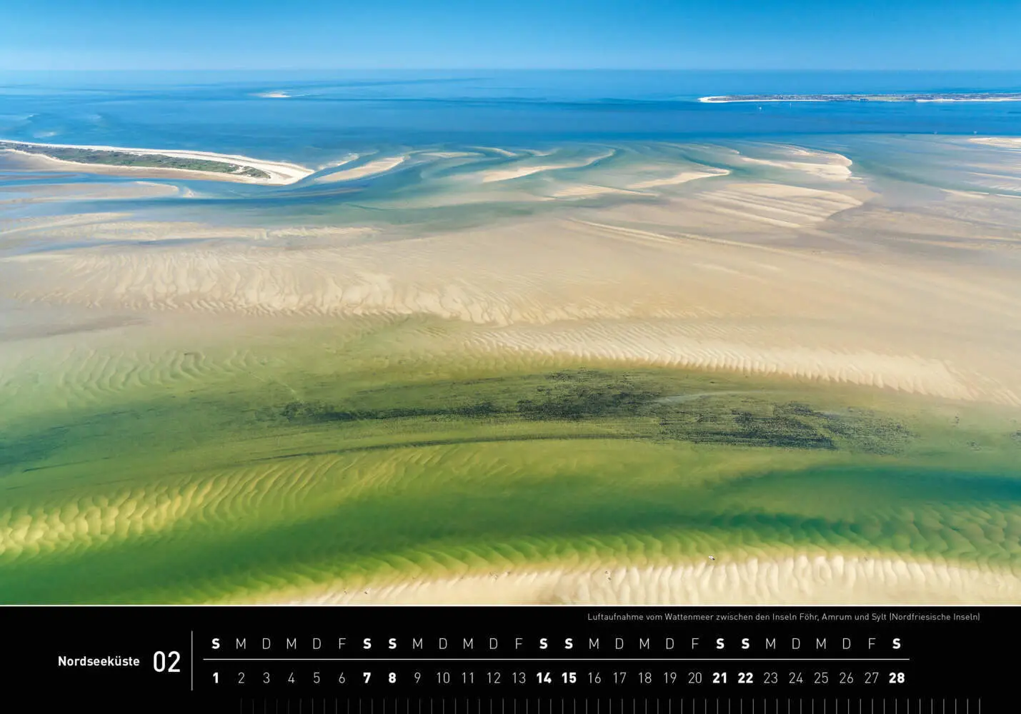 Bild: 9783968556598 | Nordseeküste Premiumkalender 2026 | Christian Bäck | Kalender | 2026