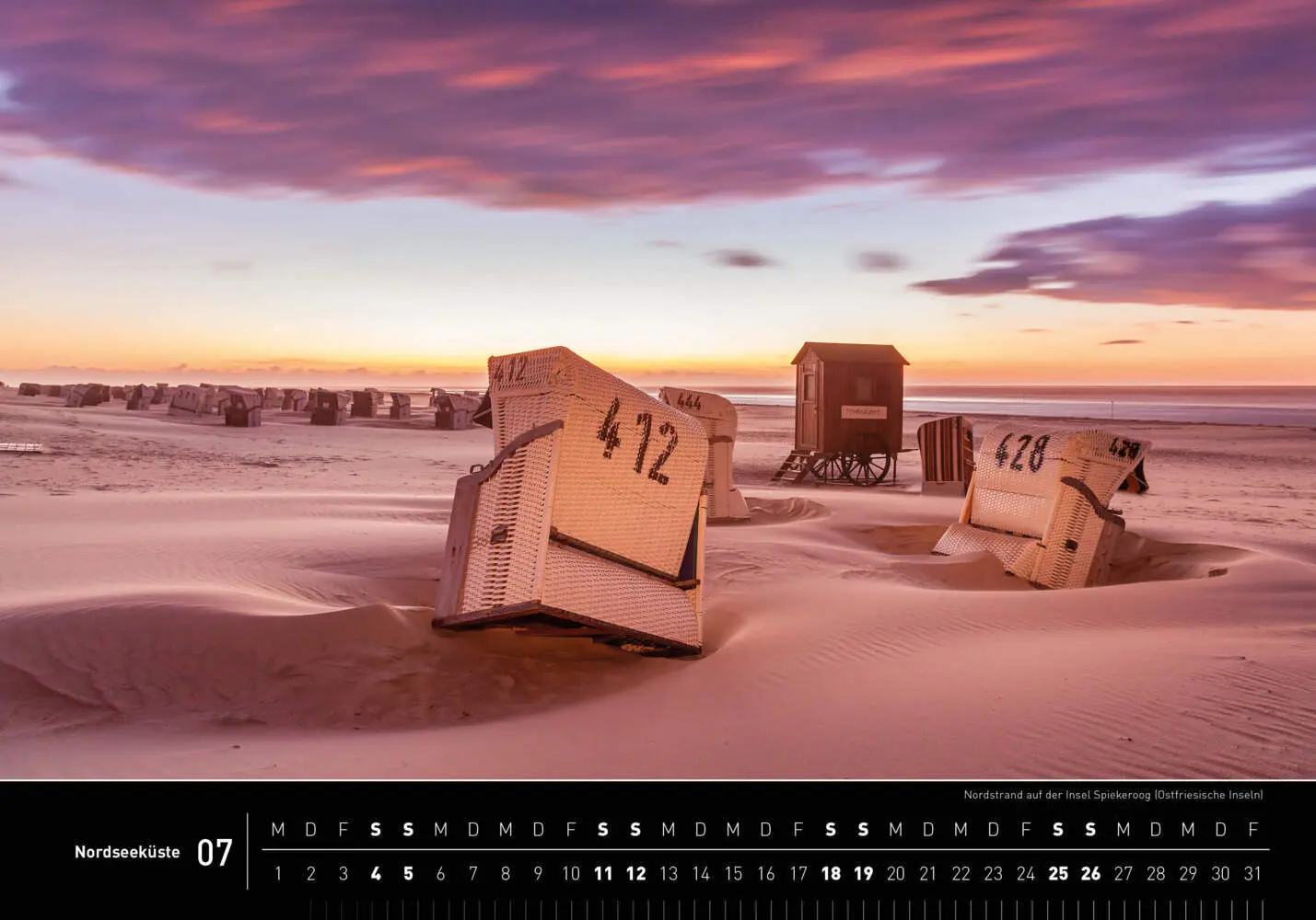 Bild: 9783968556598 | Nordseeküste Premiumkalender 2026 | Christian Bäck | Kalender | 2026