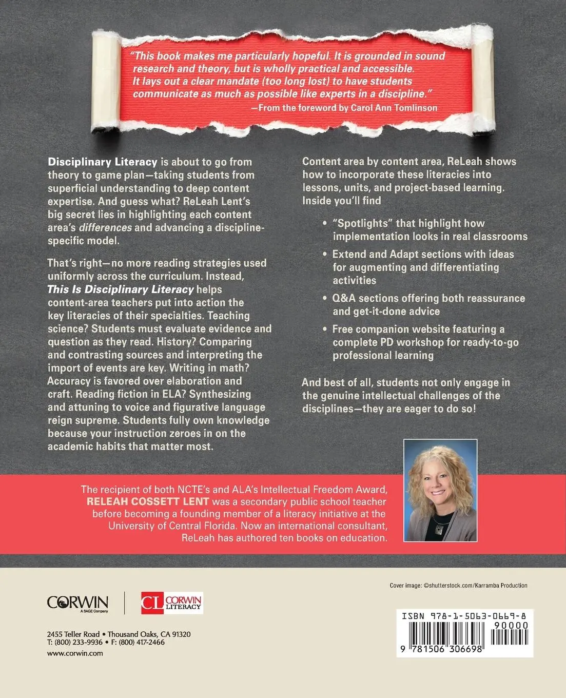 Rückseite: 9781506306698 | This Is Disciplinary Literacy | Releah Cossett Lent | Taschenbuch