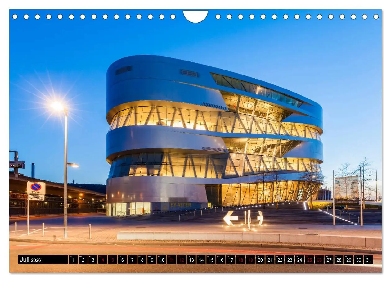Bild: 9783457916698 | Ein Jahr STUTTGART (Wandkalender 2026 DIN A4 quer), CALVENDO...