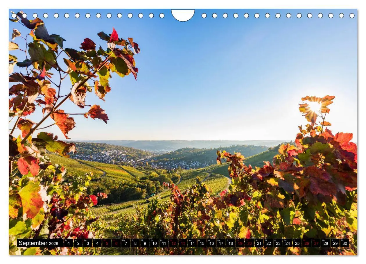 Bild: 9783457916698 | Ein Jahr STUTTGART (Wandkalender 2026 DIN A4 quer), CALVENDO...