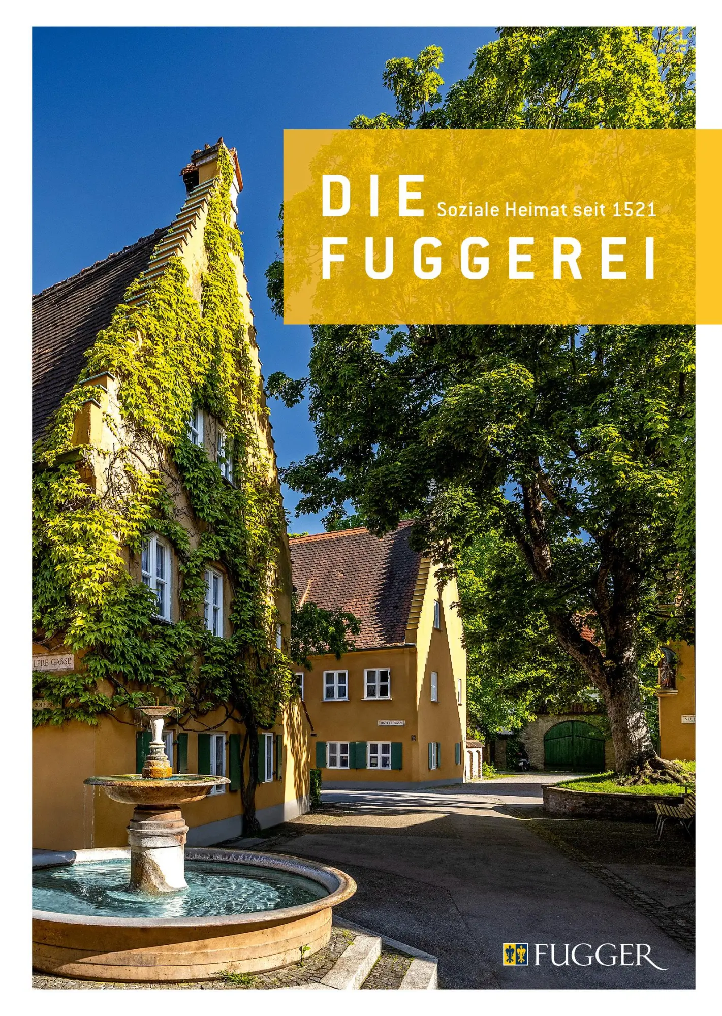 Cover: 9783795436698 | Die Fuggerei | Soziale Heimat seit 1521 | Stiftungen | Taschenbuch