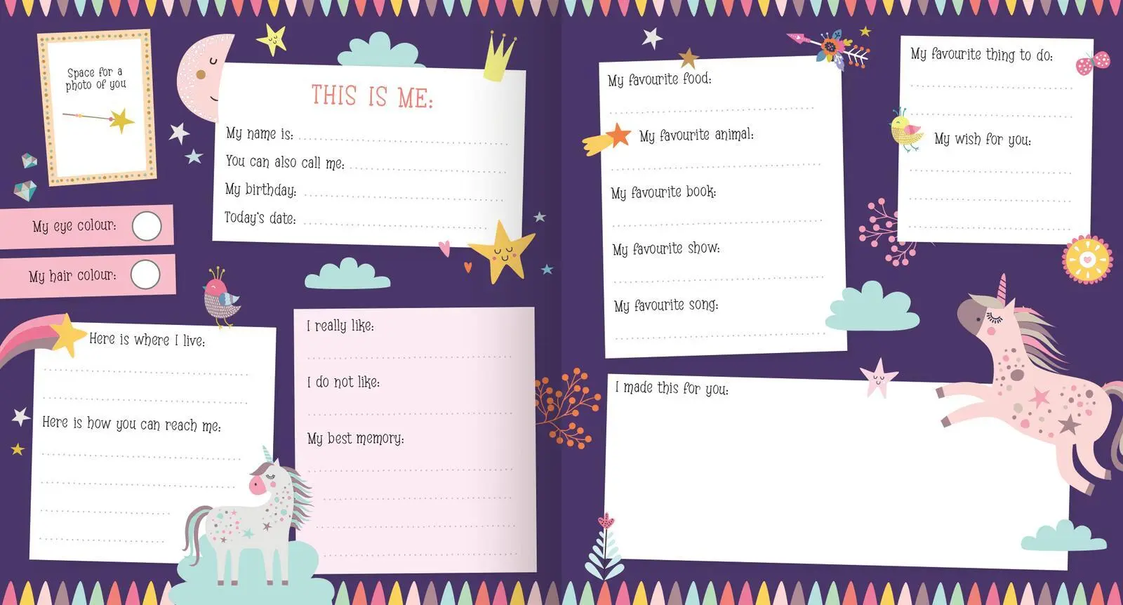 Bild: 4014489136798 | My Best Friends - Unicorn | With over 300 Stickers English Edition