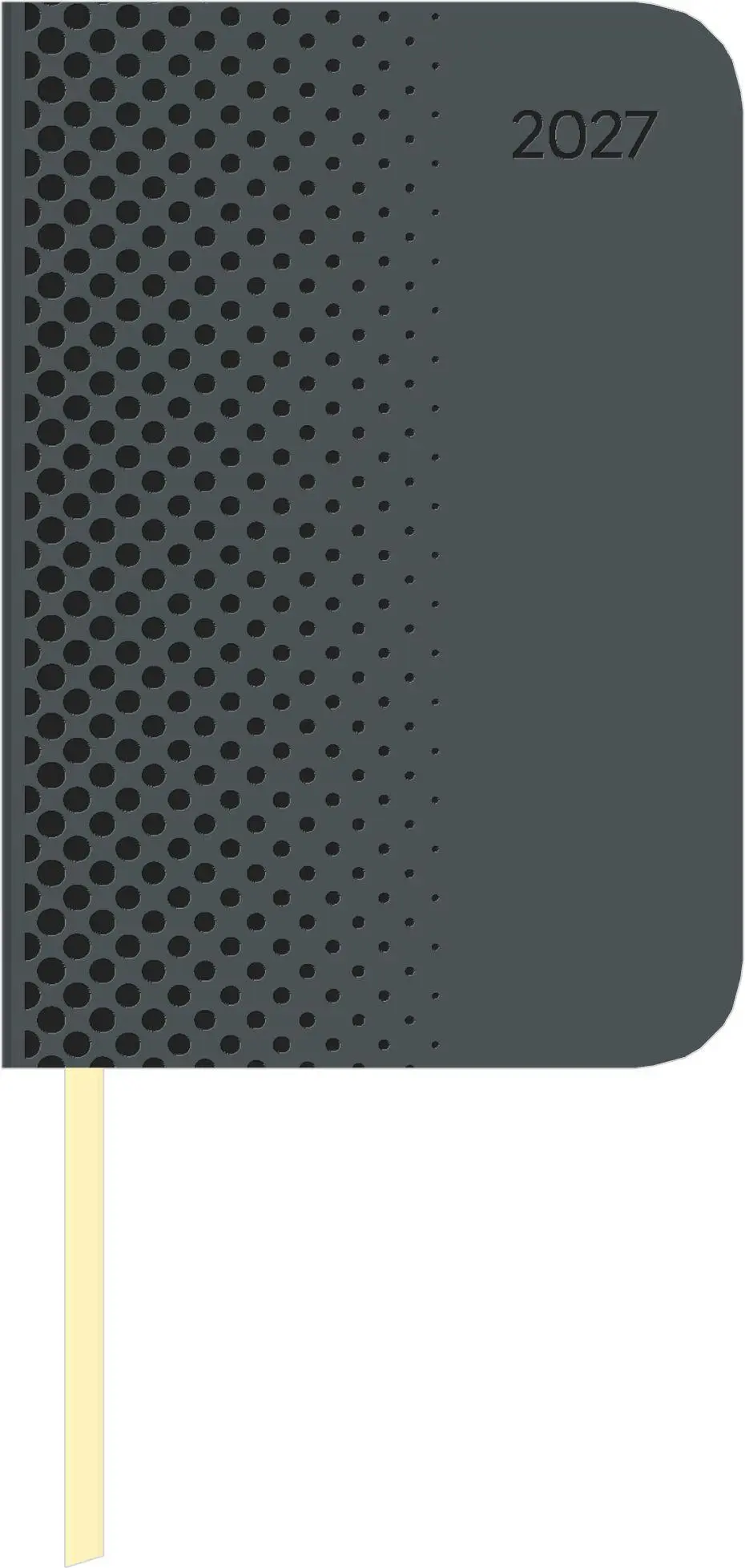 Lady Journal Mini Deluxe Anthrazit 2027