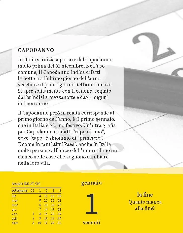 Bild: 9783125636798 | Langenscheidt Sprachkalender Italienisch 2027 | Tagesabreißkalender