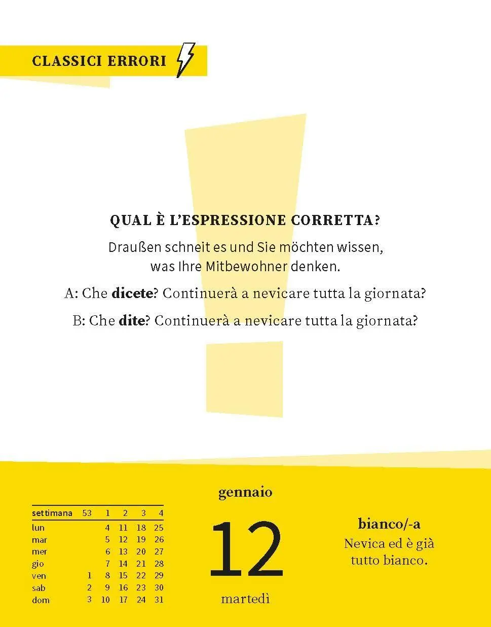 Bild: 9783125636798 | Langenscheidt Sprachkalender Italienisch 2027 | Tagesabreißkalender