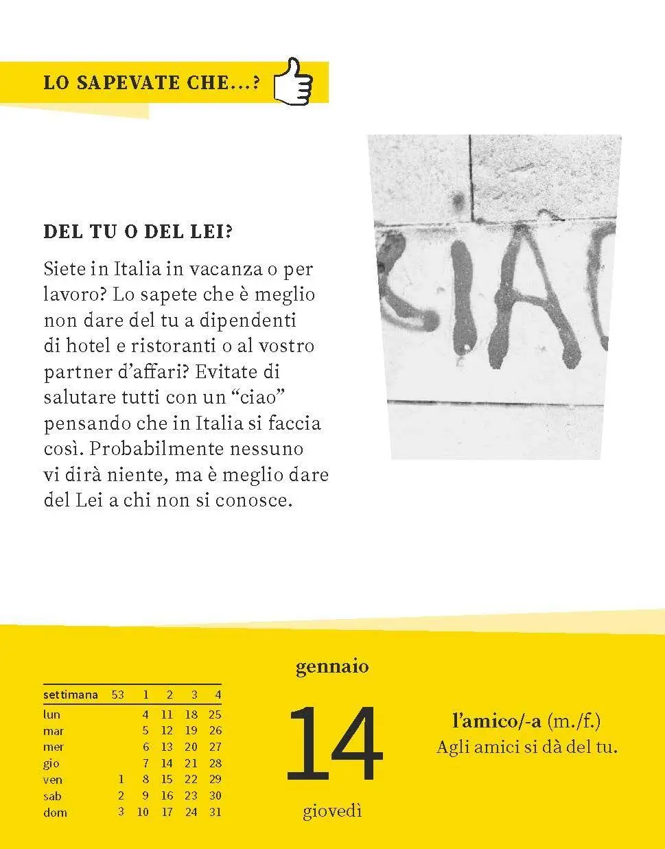Bild: 9783125636798 | Langenscheidt Sprachkalender Italienisch 2027 | Tagesabreißkalender