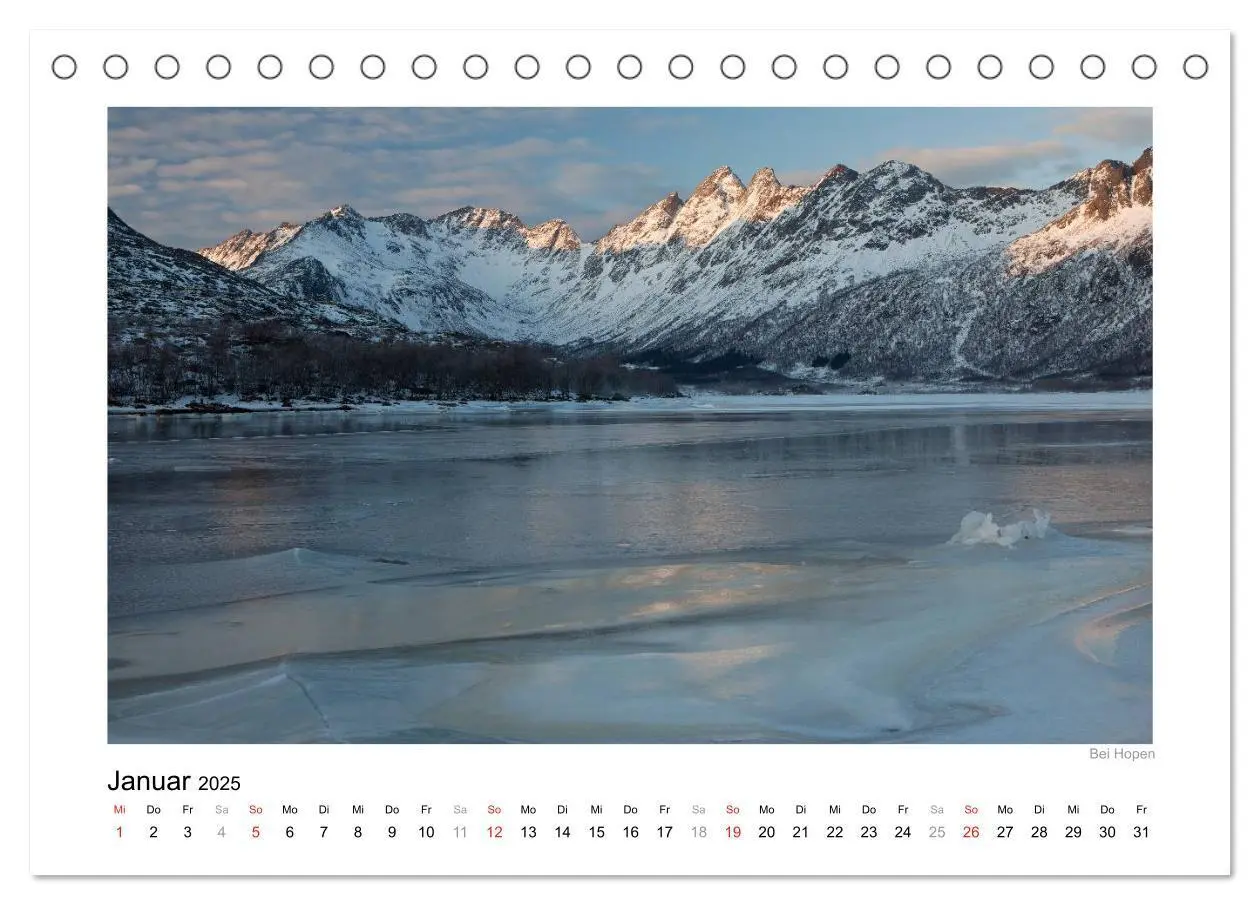 Bild: 9783435816798 | Norwegen 2025 - Land im Norden (Tischkalender 2025 DIN A5 quer),...