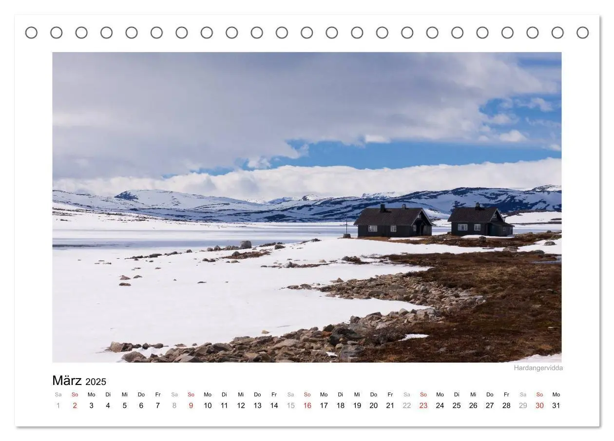 Bild: 9783435816798 | Norwegen 2025 - Land im Norden (Tischkalender 2025 DIN A5 quer),...