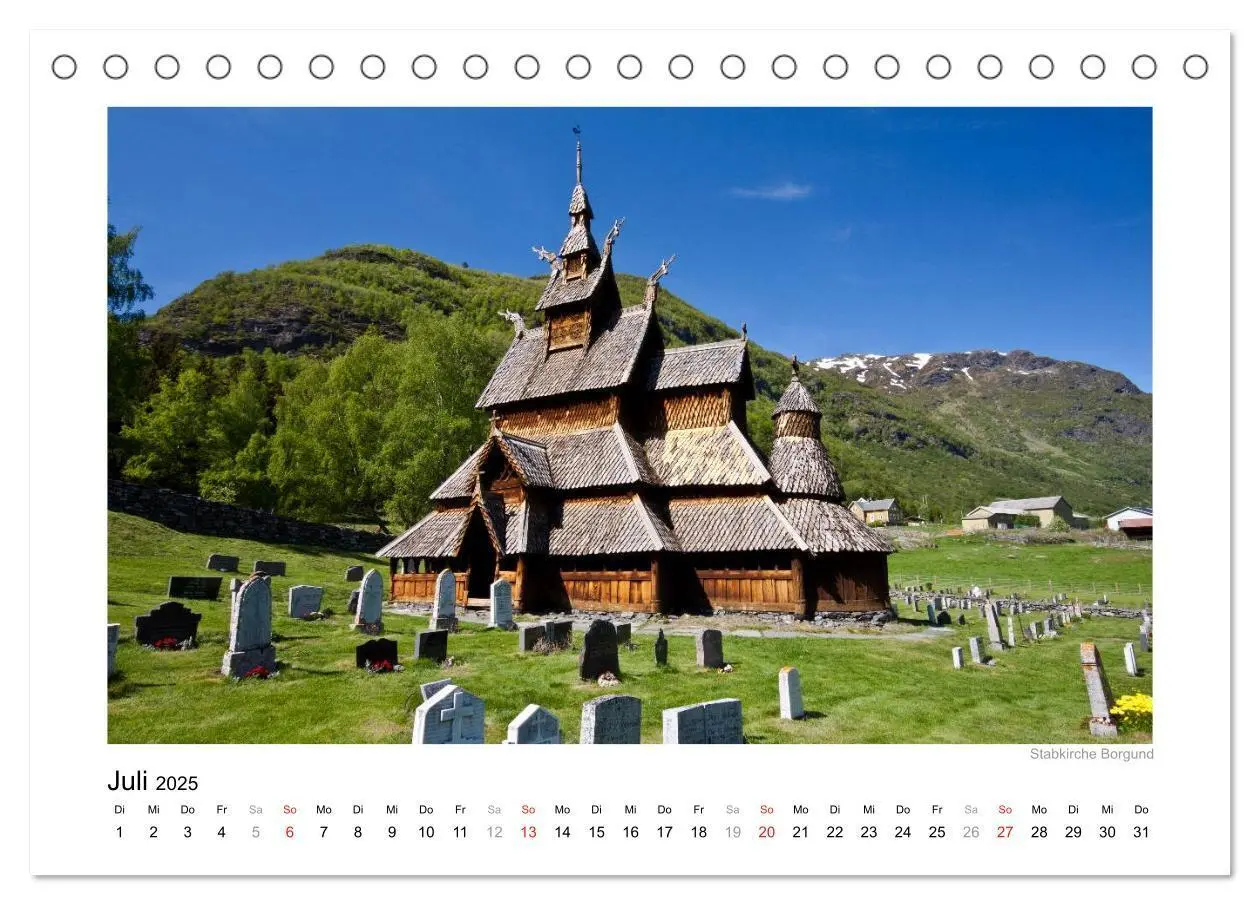 Bild: 9783435816798 | Norwegen 2025 - Land im Norden (Tischkalender 2025 DIN A5 quer),...