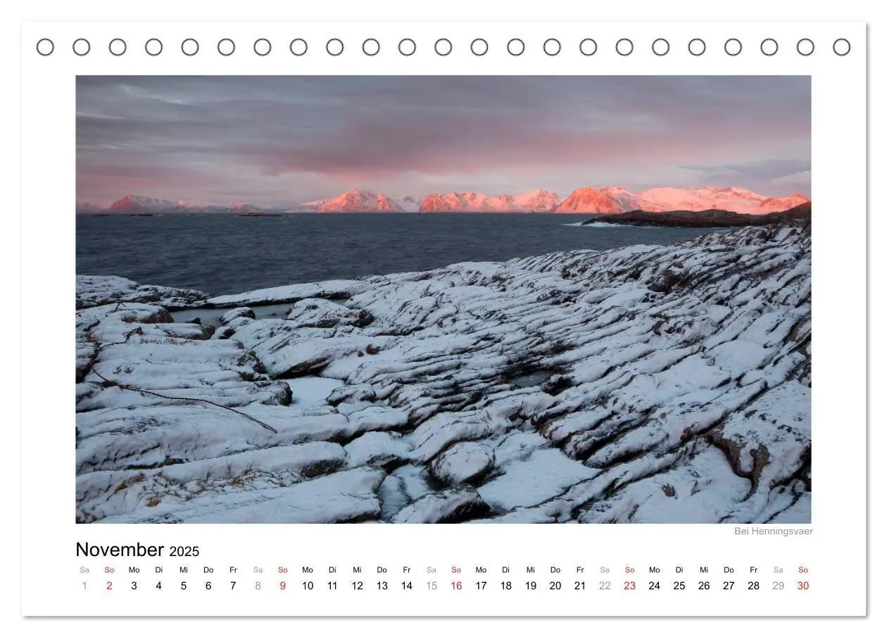 Bild: 9783435816798 | Norwegen 2025 - Land im Norden (Tischkalender 2025 DIN A5 quer),...