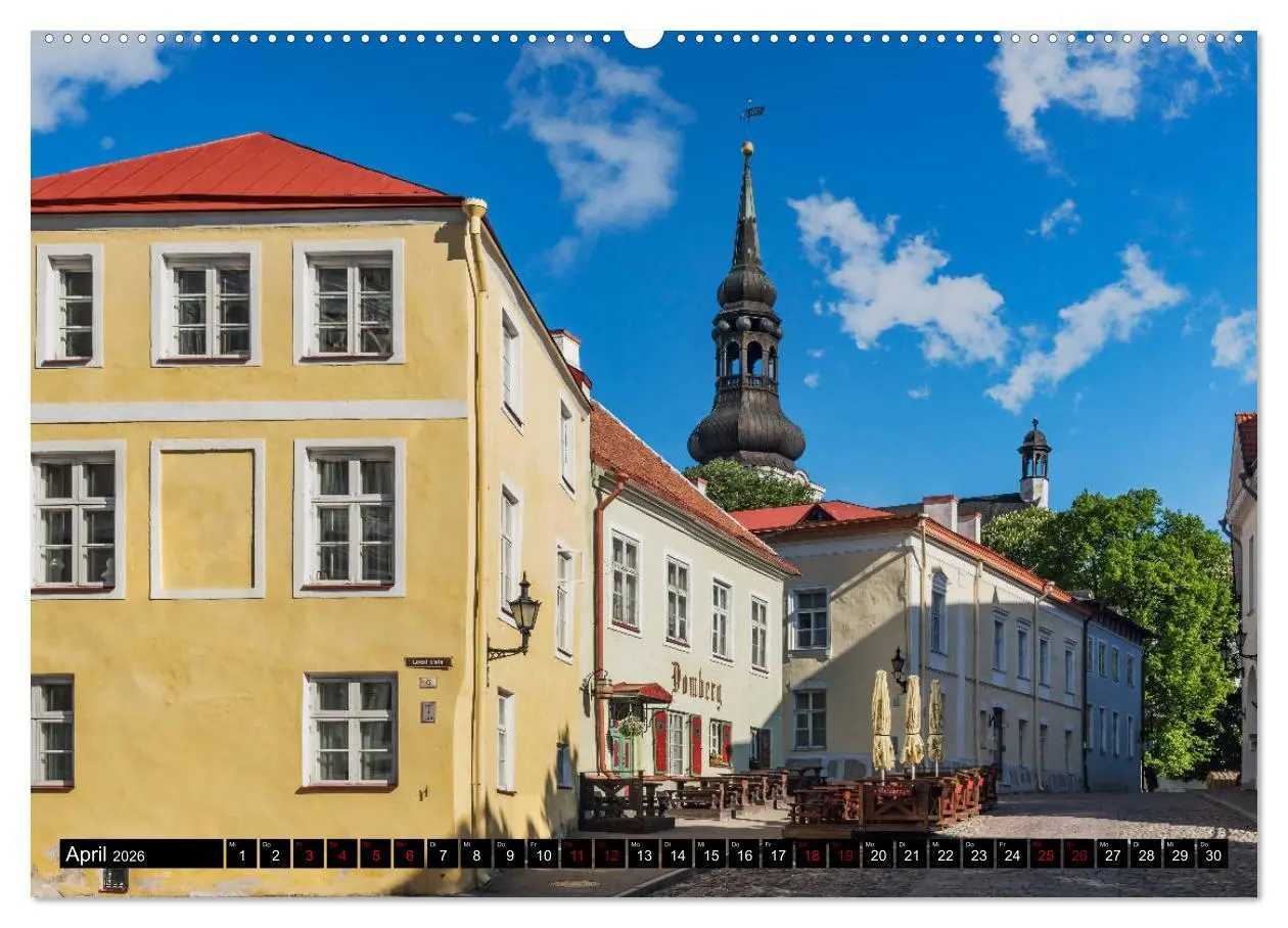 Bild: 9783457766798 | Ein Wochenende in Tallinn (Wandkalender 2026 DIN A2 quer), CALVENDO...