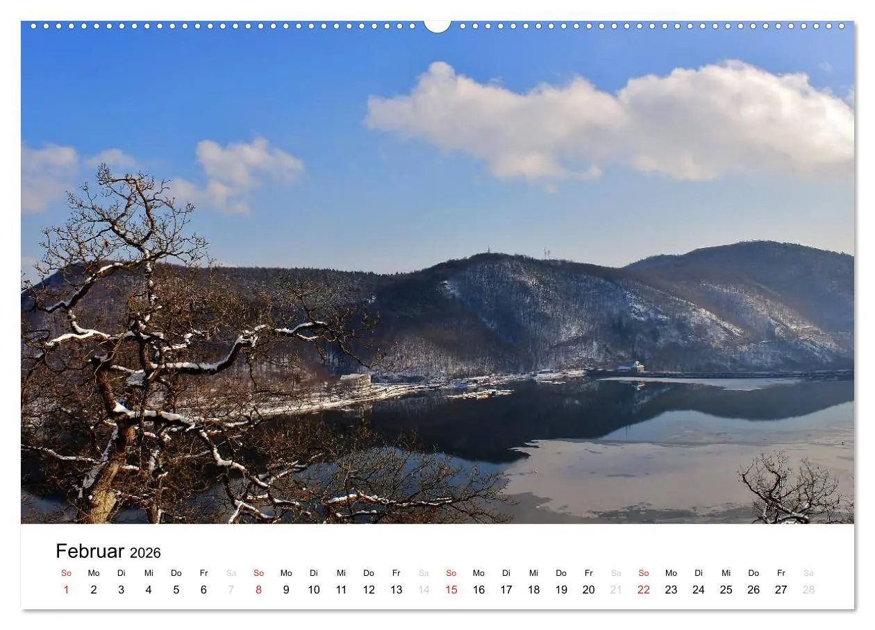 Bild: 9783516166798 | Mein Edersee 2026 (Wandkalender 2026 DIN A2 quer), CALVENDO...