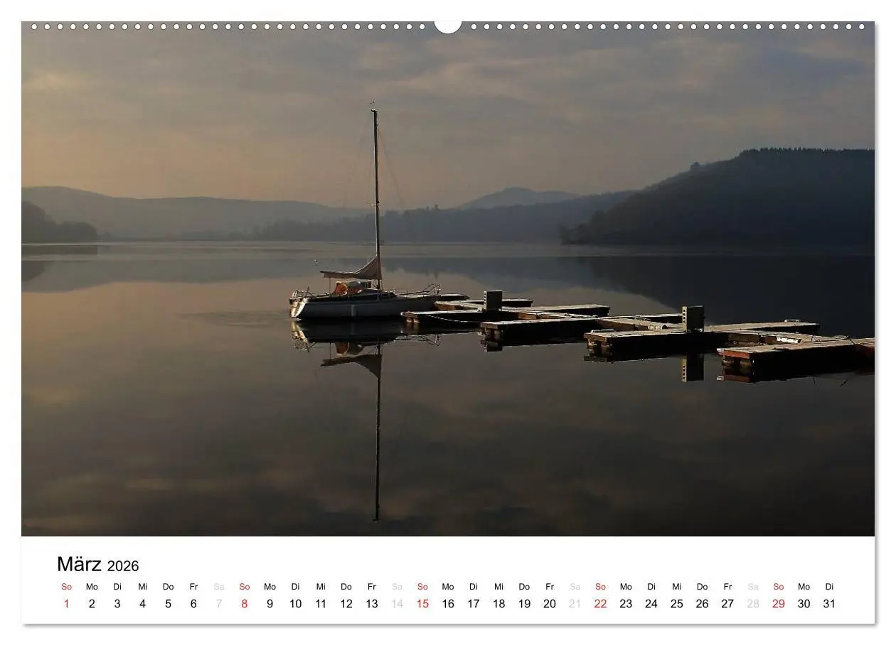 Bild: 9783516166798 | Mein Edersee 2026 (Wandkalender 2026 DIN A2 quer), CALVENDO...
