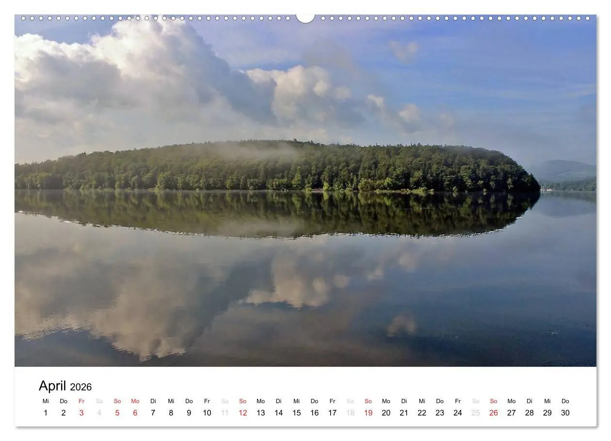 Bild: 9783516166798 | Mein Edersee 2026 (Wandkalender 2026 DIN A2 quer), CALVENDO...