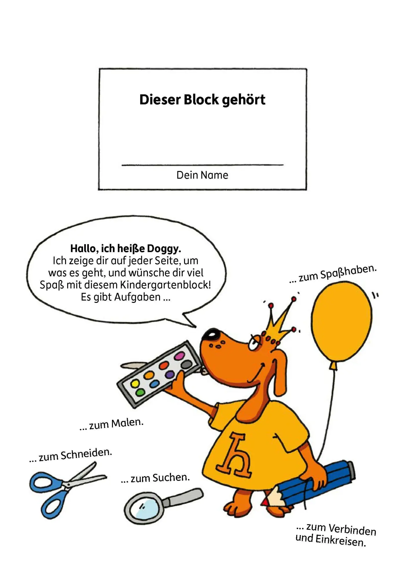 Bild: 9783881006798 | Kindergartenblock ab 3 Jahre - Formen, Farben, Rätselspaß | Maier