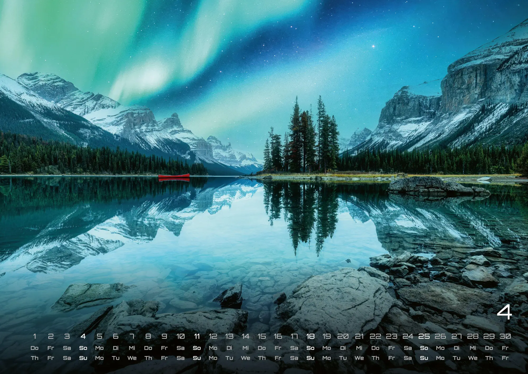 Bild: 9783986736798 | Polarlichter - grandiose Naturschauspiele - 2027 - Kalender DIN A2
