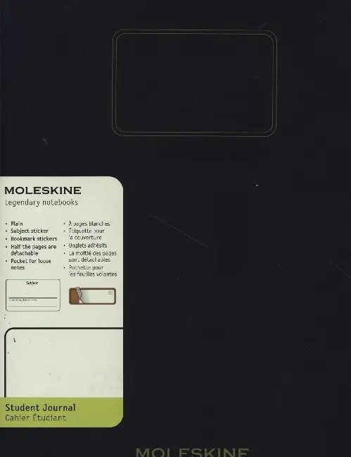 Cover: 8056999276898 | Moleskine Student Cahier, XXL, blanko, Kartoneinband, Schwarz | Buch