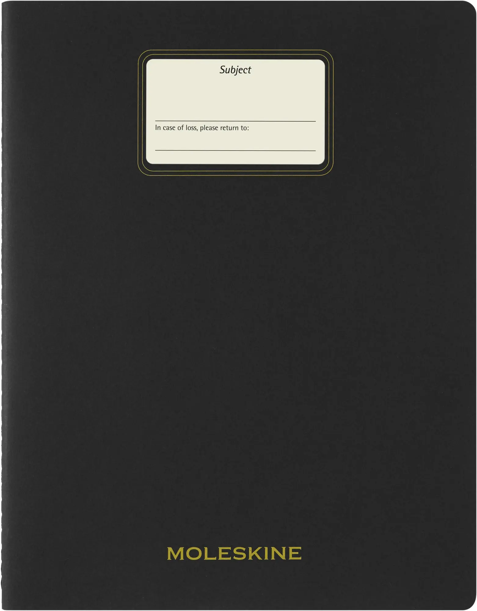 Bild: 8056999276898 | Moleskine Student Cahier, XXL, blanko, Kartoneinband, Schwarz | Buch
