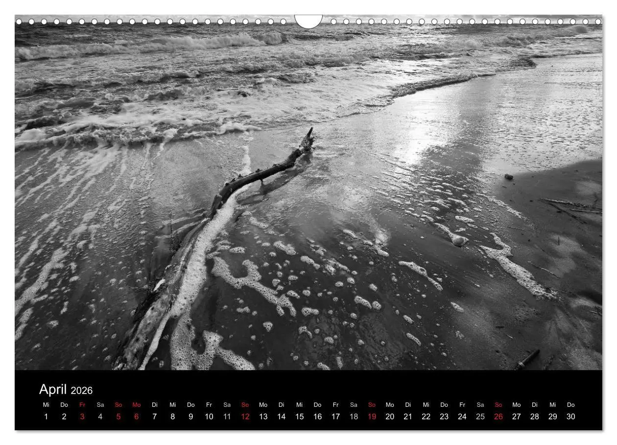 Bild: 9783516086898 | Strandspaziergang an der Ostsee (Wandkalender 2026 DIN A3 quer),...