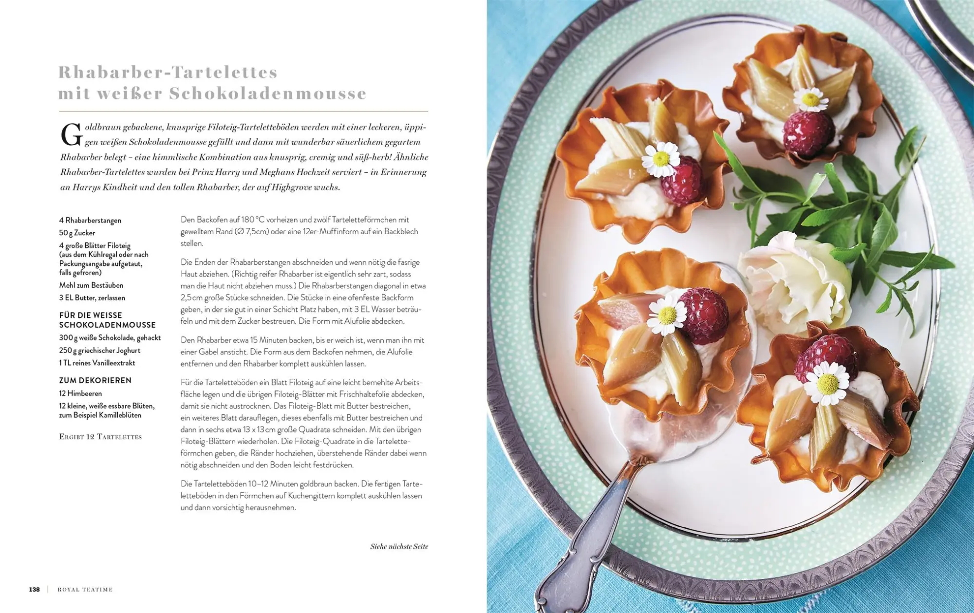 Bild: 9783831046898 | Royal Teatime | Köstliche Rezepte aus der Palastküche | Carolyn Robb