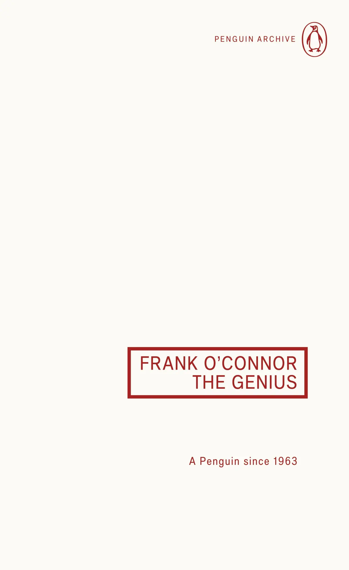 Cover: 9780241746998 | The Genius | Frank O'Connor | Taschenbuch | Penguin Archive | 144 S.