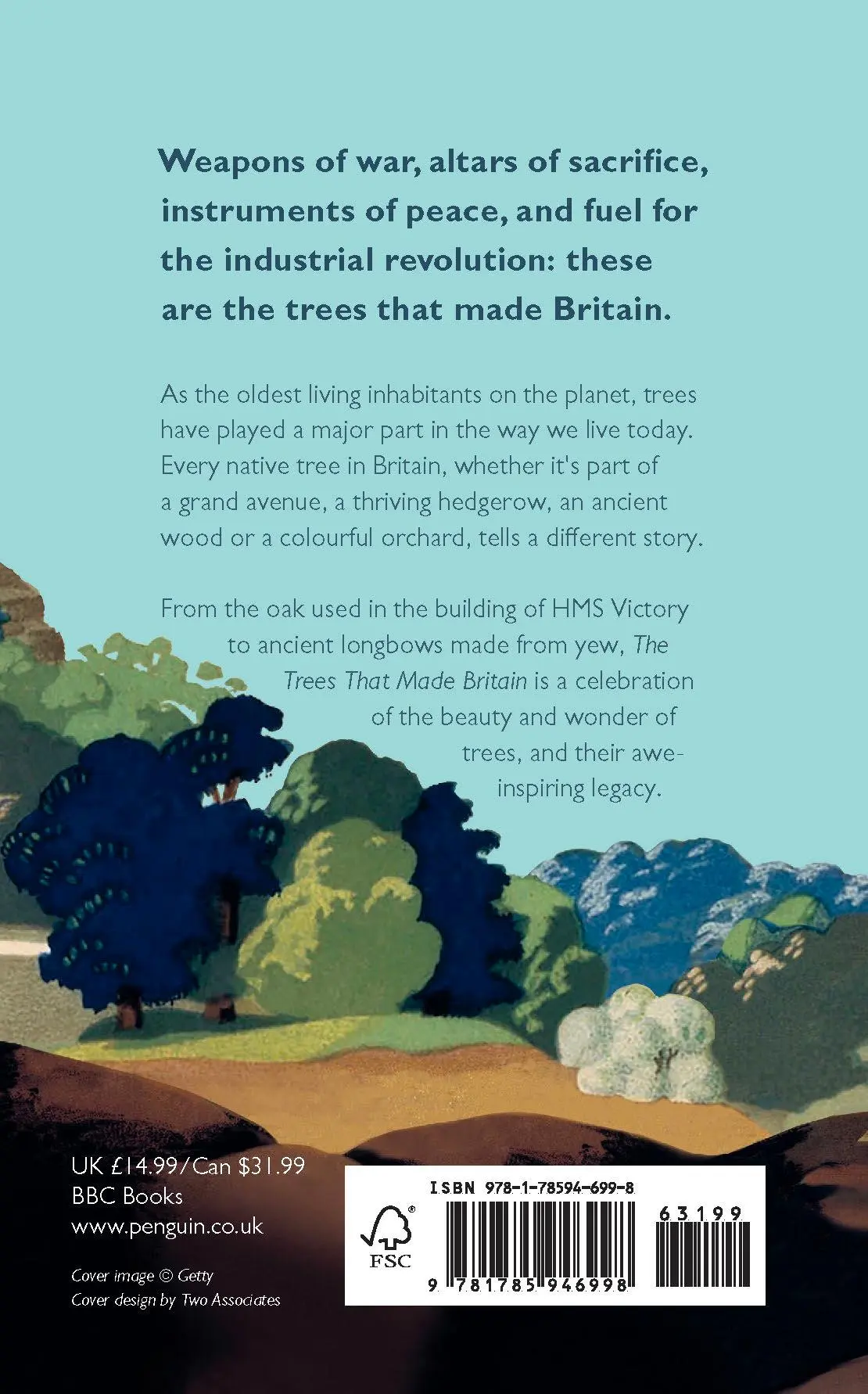 Rückseite: 9781785946998 | The Trees that Made Britain | Archie Miles | Buch | Gebunden | 2021