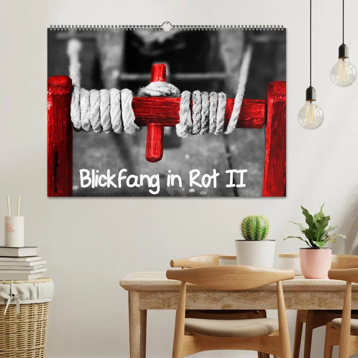 Bild: 9783516216998 | Blickfang in Rot (Wandkalender 2026 DIN A2 quer), CALVENDO...